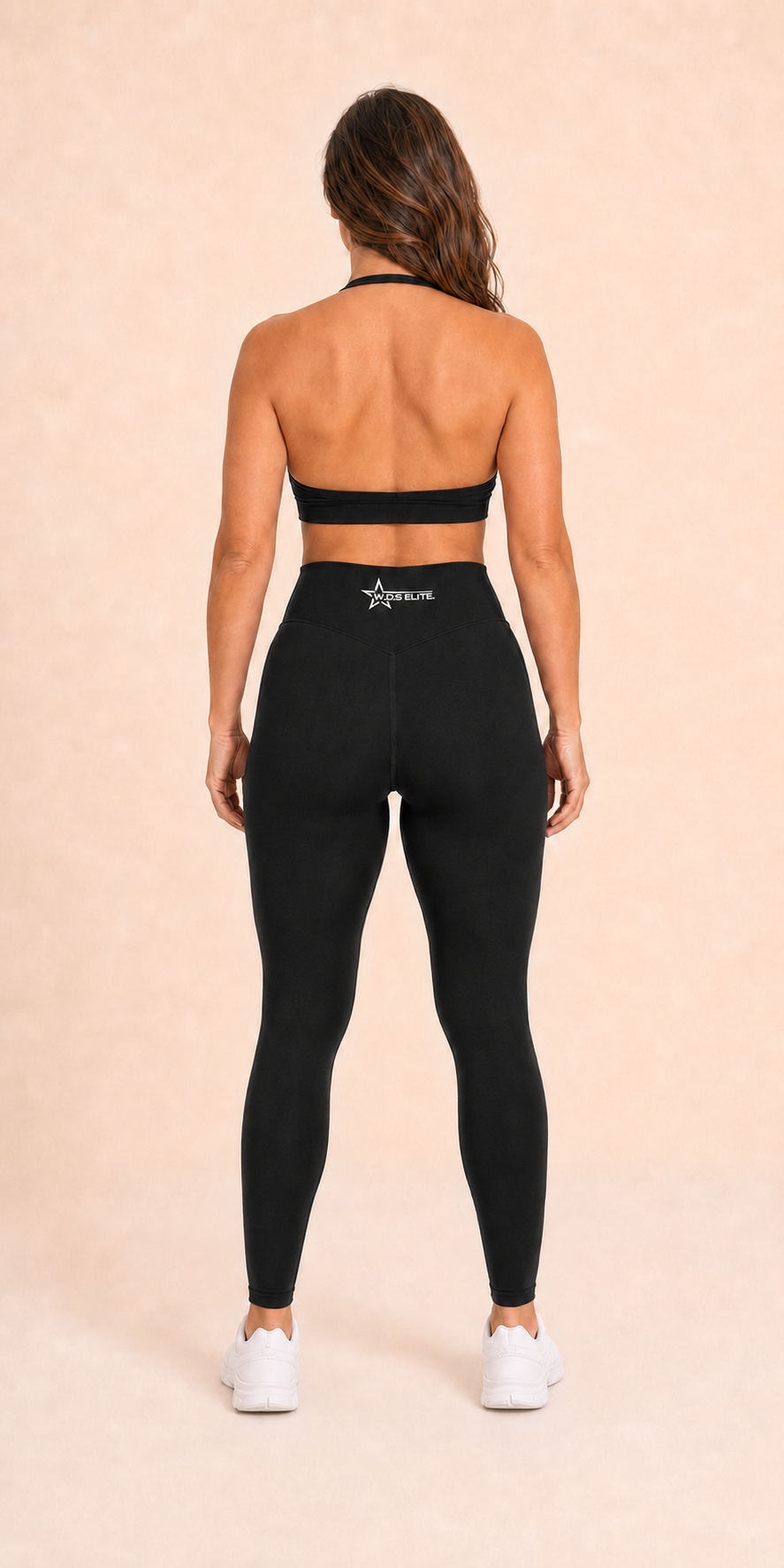 WDS Elite Black Halter Bralette — Activewear & Streetwear