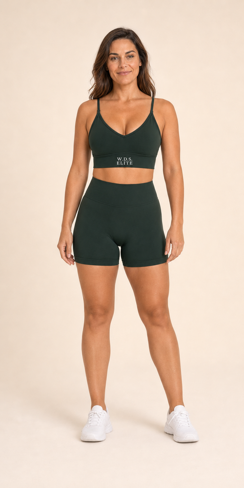 WDS Elite - Forest green crop top